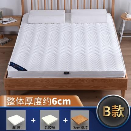 91家纺网 家纺一手货源 找家纺 顺丰包邮时奥家纺2019新款3E环保椰棕乳胶床垫场景二S23-2