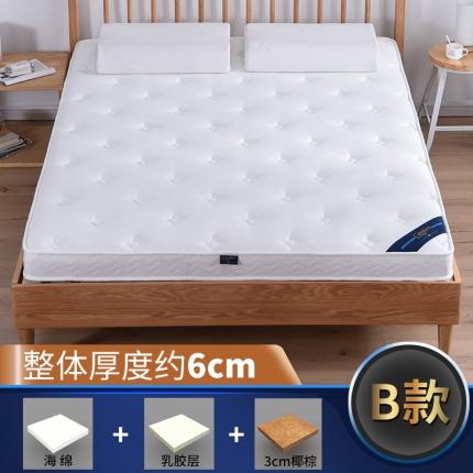 91家纺网 家纺一手货源 找家纺 顺丰包邮时奥家纺2019新款3E环保椰棕乳胶床垫场景二S25-1