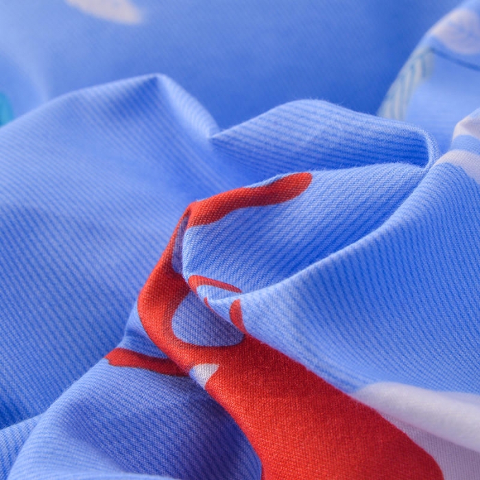 91家纺网 家纺一手货源 找家纺 梦柏 2020新款加厚磨毛四件套小版床裙款 麗鹿森林