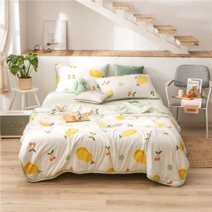 91家纺网 家纺一手货源 找家纺 （总）塔塔家居针织棉夏被套件抗菌防螨cns质检