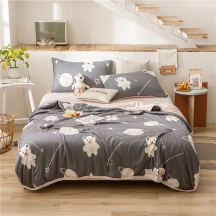 91家纺网 家纺一手货源 找家纺 （总）塔塔家居针织棉夏被套件抗菌防螨cns质检