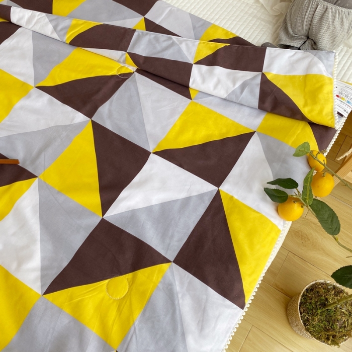 91家纺网 家纺一手货源 找家纺 窝米 2020新款春夏夏被 波士顿