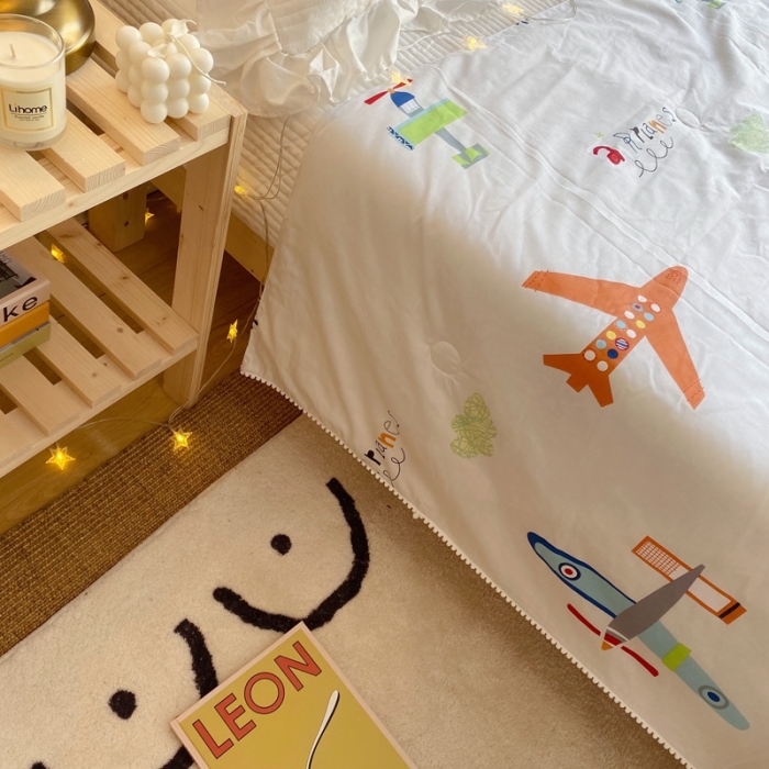 91家纺网 家纺一手货源 找家纺 窝米 2020新款春夏夏被 航班