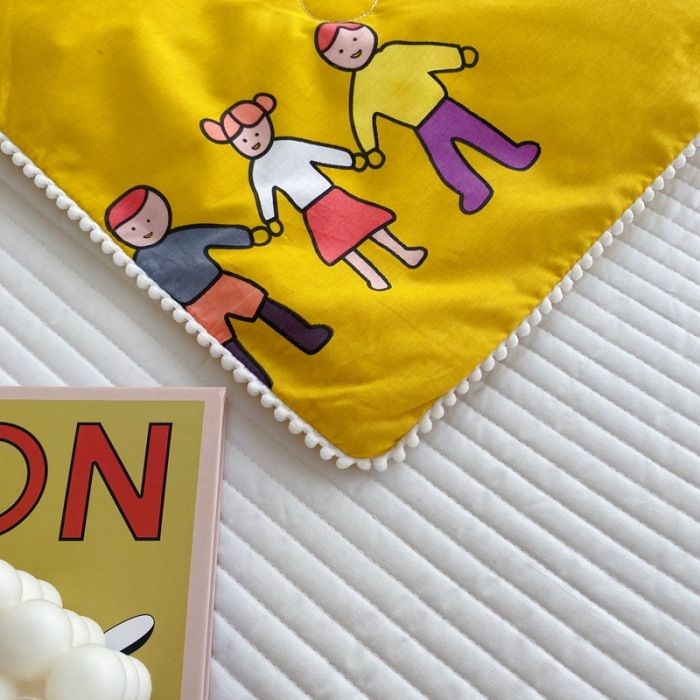 91家纺网 家纺一手货源 找家纺 窝米 2020新款春夏夏被 美好童年