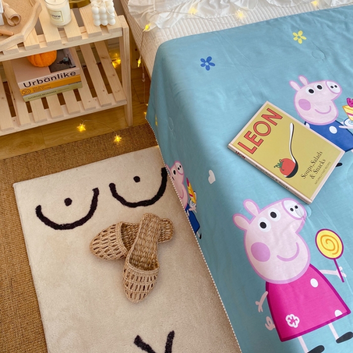 91家纺网 家纺一手货源 找家纺 窝米 2020新款春夏夏被 佩奇