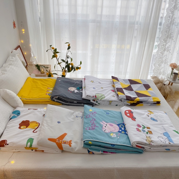 91家纺网 家纺一手货源 找家纺 窝米 2020新款春夏夏被 森林之王