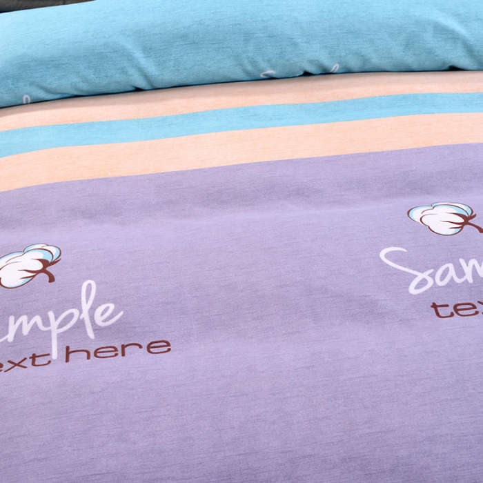 91家纺网 家纺一手货源 找家纺 梦柏 2020新款加厚磨毛四件套小版床裙款炫彩礼物