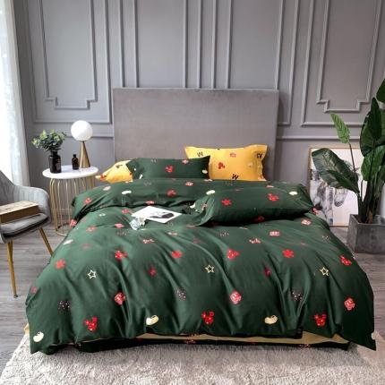 91家纺网 家纺一手货源 找家纺 （总）优然居 2020新款60S长绒棉活性印花四件套