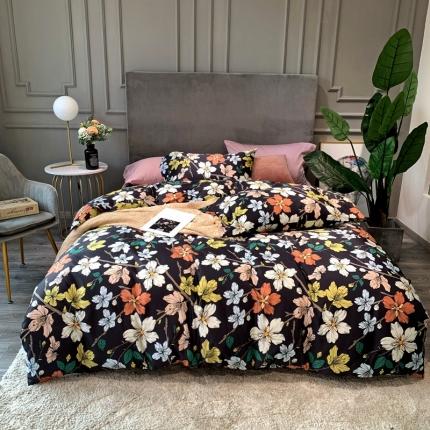 91家纺网 家纺一手货源 找家纺 （总）优然居 2020新款60S长绒棉活性印花四件套