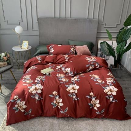 91家纺网 家纺一手货源 找家纺 （总）优然居 2020新款60S长绒棉活性印花四件套