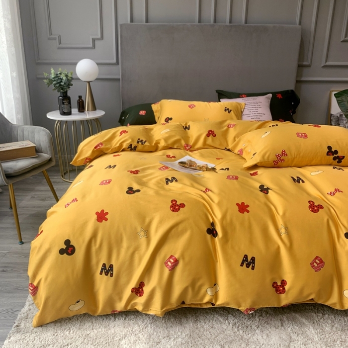 91家纺网 家纺一手货源 找家纺 （总）优然居 2020新款60S长绒棉活性印花四件套