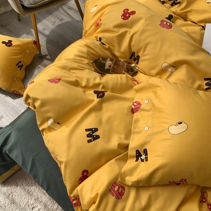 91家纺网 家纺一手货源 找家纺 （总）优然居 2020新款60S长绒棉活性印花四件套