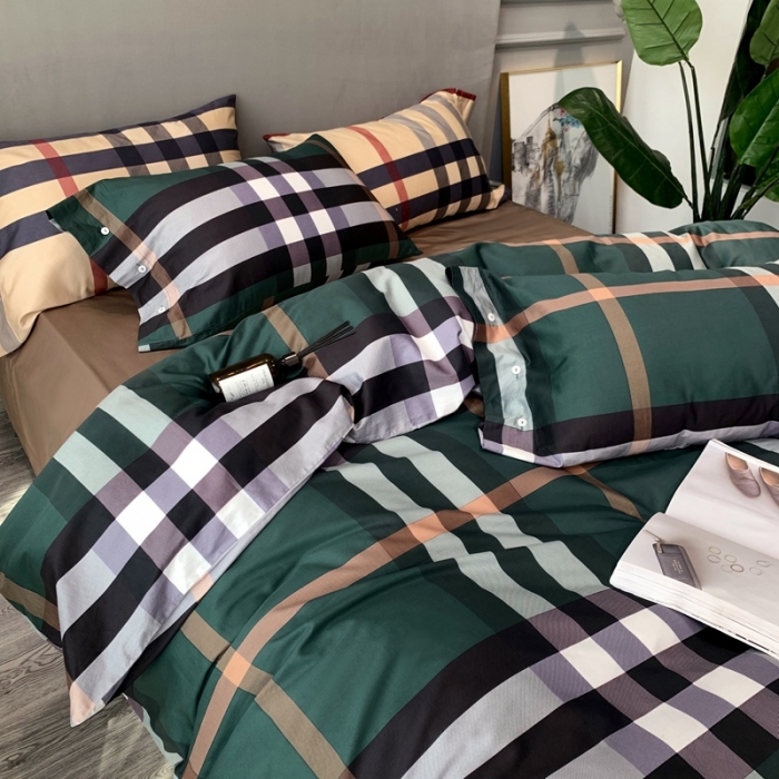 91家纺网 家纺一手货源 找家纺 优然居 2020新款60S长绒棉活性印花四件套 肖恩