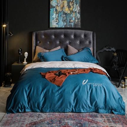 （总）澳萝拉 2020新款60支长绒棉四件套