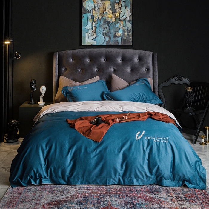 91家纺网 家纺一手货源 找家纺 （总）澳萝拉 2020新款60支长绒棉四件套