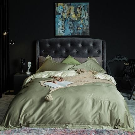 澳萝拉 2020新款60支长绒棉四件套 牛油果