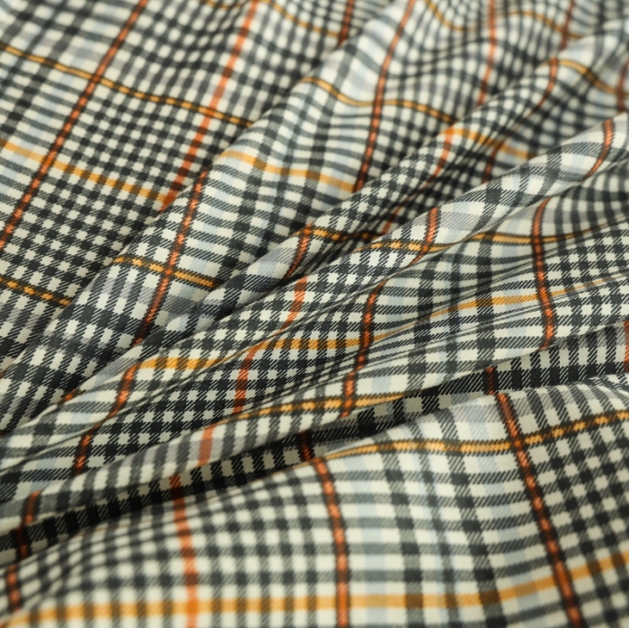 91家纺网 家纺一手货源 找家纺 澳萝拉 2020新款13372全棉滚边格子款四件套 英伦格