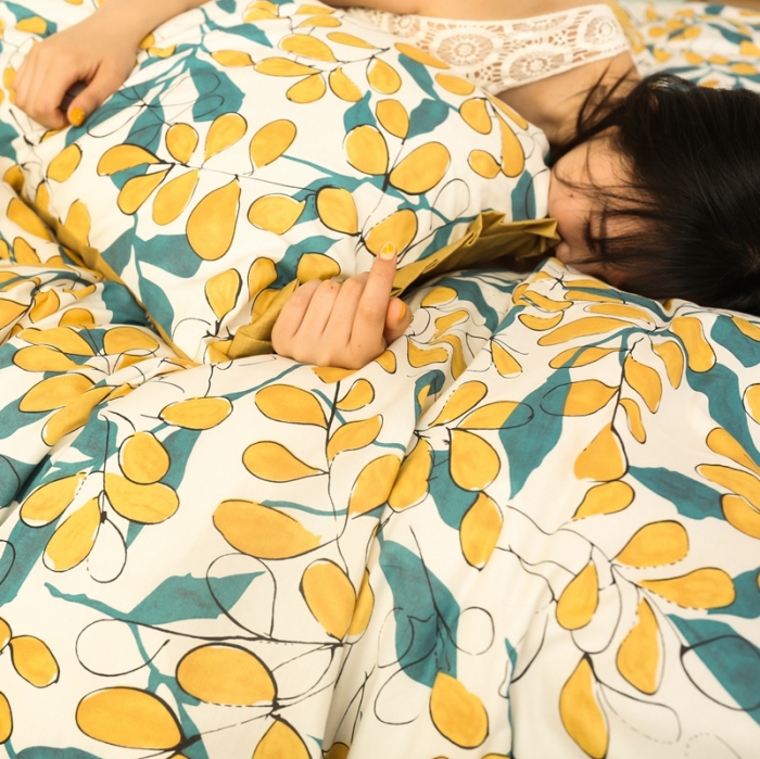 91家纺网 家纺一手货源 找家纺 澳萝拉 2020新款13372全棉花边碎花款四件套 淮南