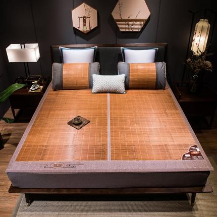 91家纺网 家纺一手货源 找家纺 （总）雨洋家纺 2025新款凉席竹席藤席双面席无包装和枕套