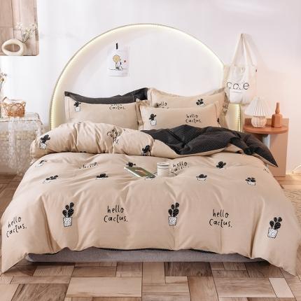 91家纺网 家纺一手货源 找家纺 甜之梦 2025新款13372全棉四件套 闺秀