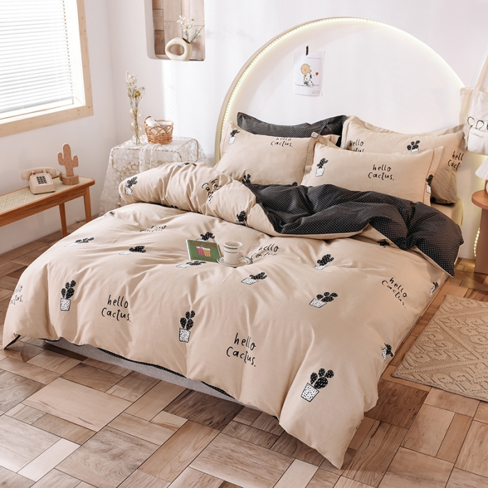 91家纺网 家纺一手货源 找家纺 甜之梦 2025新款13372全棉四件套 闺秀