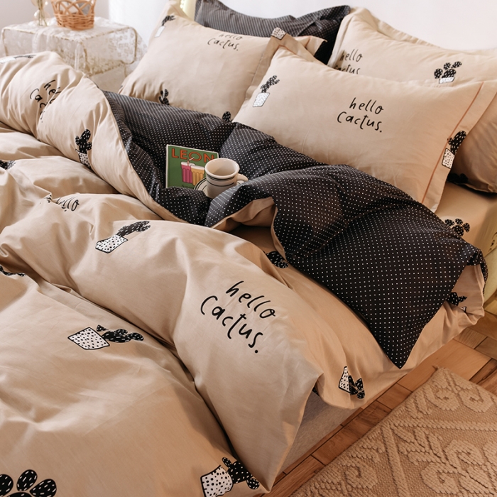 91家纺网 家纺一手货源 找家纺 甜之梦 2025新款13372全棉四件套 闺秀