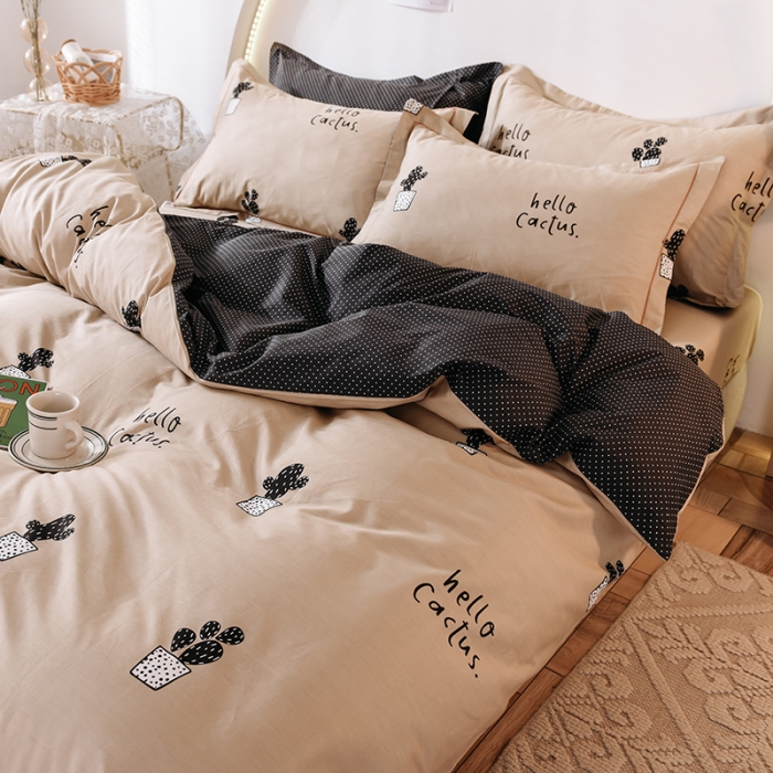 91家纺网 家纺一手货源 找家纺 甜之梦 2025新款13372全棉四件套 闺秀