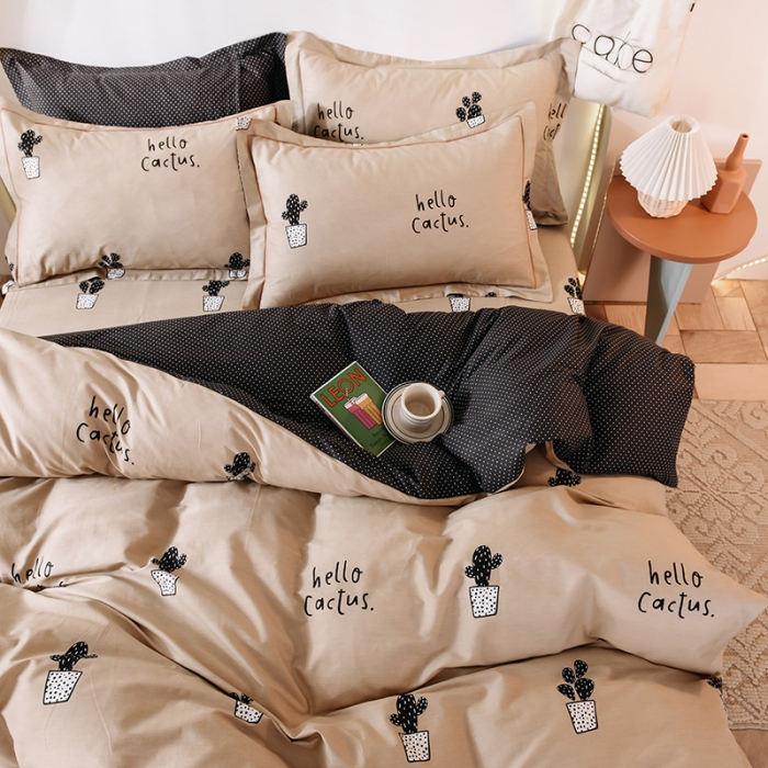 91家纺网 家纺一手货源 找家纺 甜之梦 2025新款13372全棉四件套 闺秀