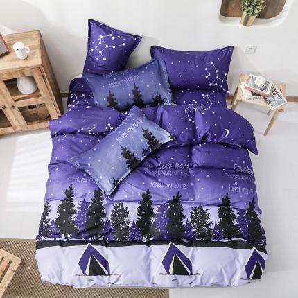 91家纺网 家纺一手货源 找家纺 （总）雅阁尔 2020新款芦荟棉单品被套