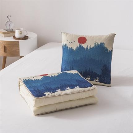 91家纺网 家纺一手货源 找家纺 （总）博笔熊 2020新款亚麻抱枕