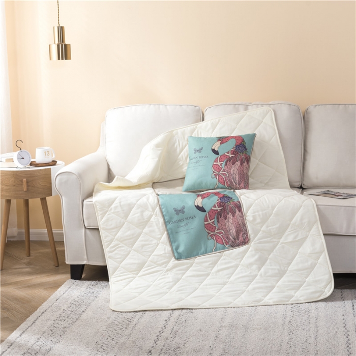 91家纺网 家纺一手货源 找家纺 （总）博笔熊 2020新款亚麻抱枕