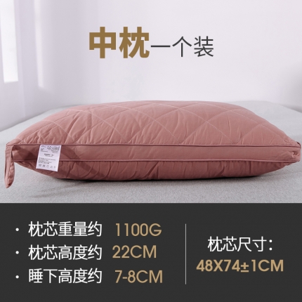 91家纺网 家纺一手货源 找家纺 瑞莉安枕芯  新款全棉双线绗缝枕芯  立体款