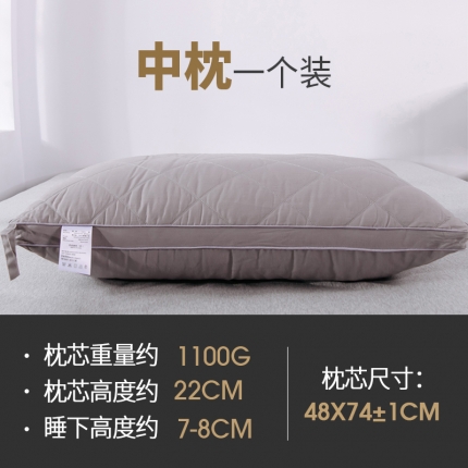 91家纺网 家纺一手货源 找家纺 瑞莉安枕芯  新款全棉双线绗缝枕芯  立体款