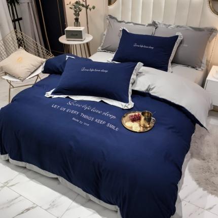 91家纺网 家纺一手货源 找家纺 （总）金米诺 2020新款水洗棉四件套