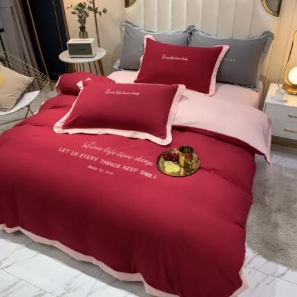 91家纺网 家纺一手货源 找家纺 （总）金米诺 2020新款水洗棉四件套