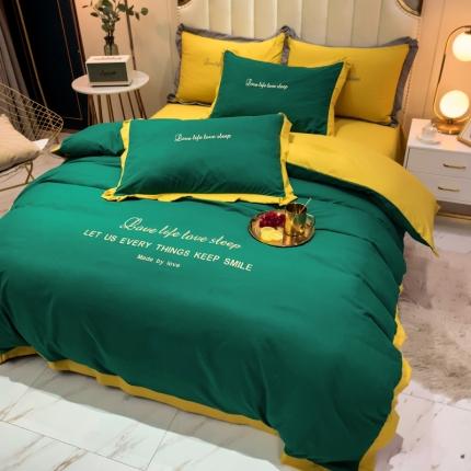 91家纺网 家纺一手货源 找家纺 （总）金米诺 2020新款水洗棉四件套