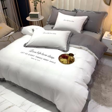 91家纺网 家纺一手货源 找家纺 （总）金米诺 2020新款水洗棉四件套