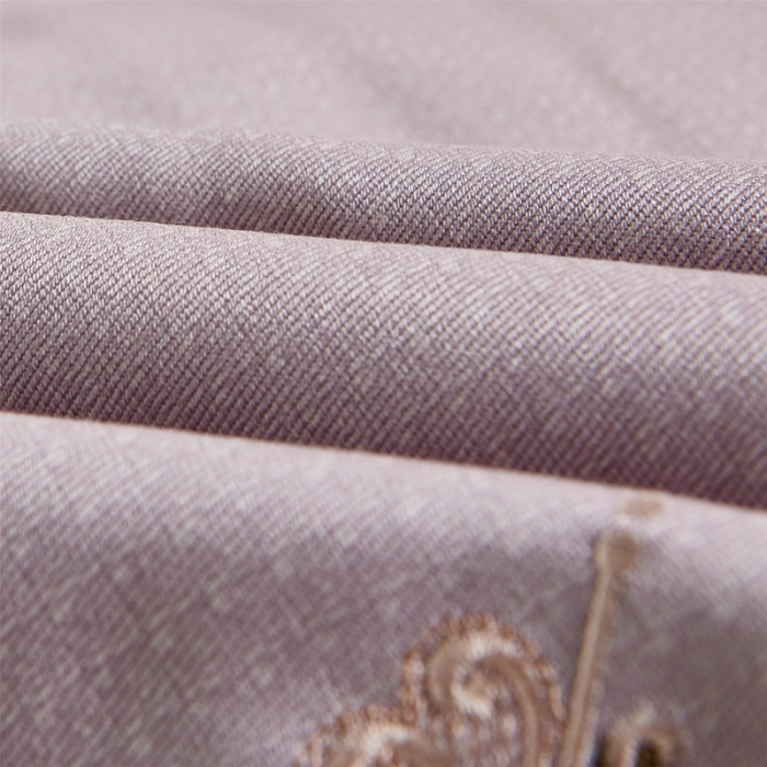 91家纺网 家纺一手货源 找家纺 威克凯丽 2021新款绣花款竹语天丝软凉席 爱丁堡-鲜桃粉