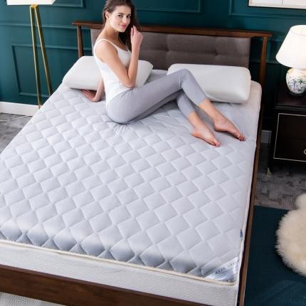 91家纺网 家纺一手货源 找家纺 （总）美真 2020新款素色水洗棉床垫