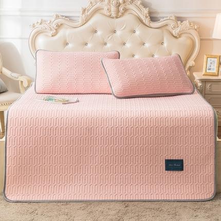 91家纺网 家纺一手货源 找家纺 （总）威克凯丽 2021新款凉感丝纯色乳胶凉席