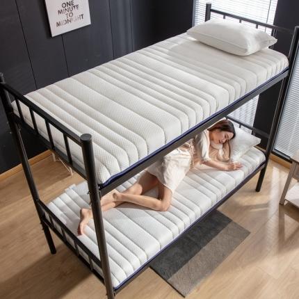 91家纺网 家纺一手货源 找家纺 美真家纺 2020新款单人学生六层床垫索瑞纳系列 白色