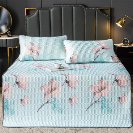 91家纺网 家纺一手货源 找家纺 （总）威克凯丽 2021新款凉感丝印花乳胶凉席