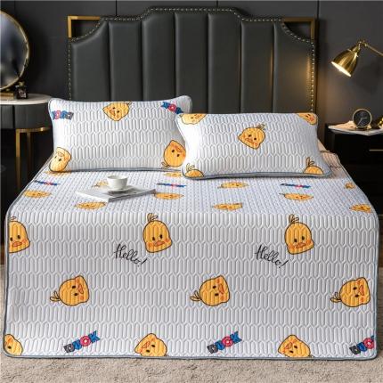 91家纺网 家纺一手货源 找家纺 （总）威克凯丽 2021新款凉感丝印花乳胶凉席