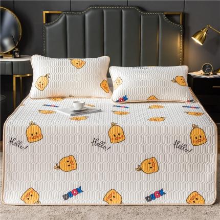 91家纺网 家纺一手货源 找家纺 （总）威克凯丽 2021新款凉感丝印花乳胶凉席