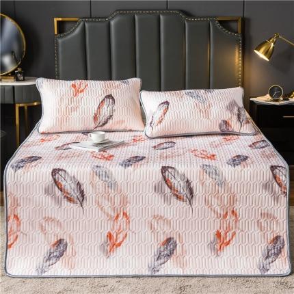 91家纺网 家纺一手货源 找家纺 （总）威克凯丽 2021新款凉感丝印花乳胶凉席