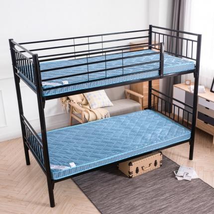 91家纺网 家纺一手货源 找家纺 美真家纺 2020新款4D单人学生床垫 天蓝