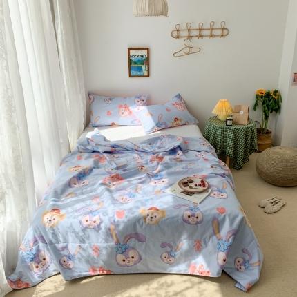 91家纺网 家纺一手货源 找家纺 （总）时年家纺 2020新款40支全棉13372喷气羽丝夏被