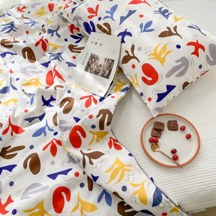 91家纺网 家纺一手货源 找家纺 时年家纺 2020新款40支全棉13372喷气羽丝夏被 安娜