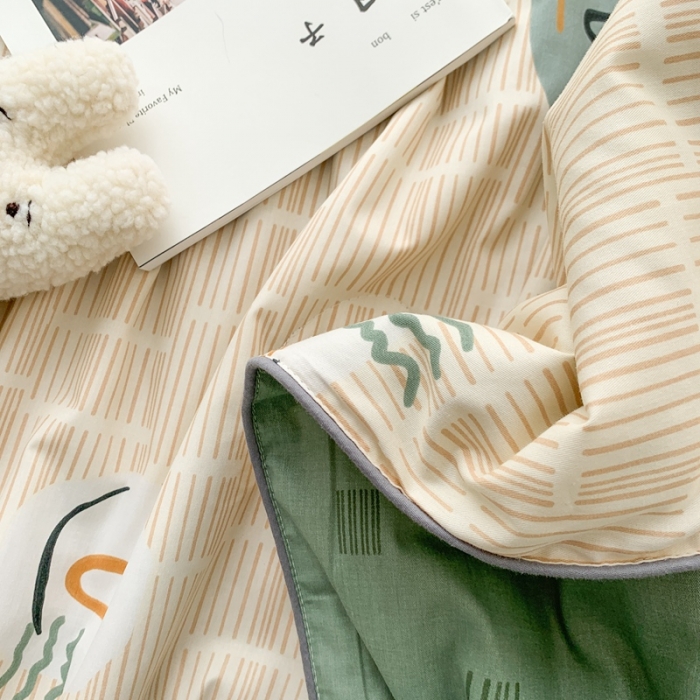 91家纺网 家纺一手货源 找家纺 时年家纺 2020新款40支全棉13372喷气羽丝夏被 蒙面君