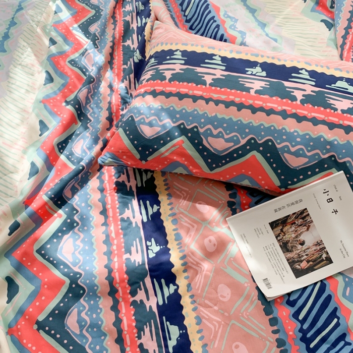 91家纺网 家纺一手货源 找家纺 时年家纺 2020新款40支全棉13372喷气羽丝夏被 米娅